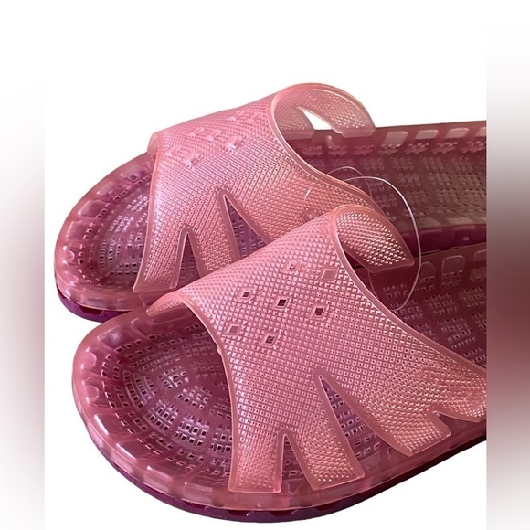 SENSI Jelly Sandal Waterproof, Messaging, Recovery Slide Pink Size 8 - Picture 11 of 13